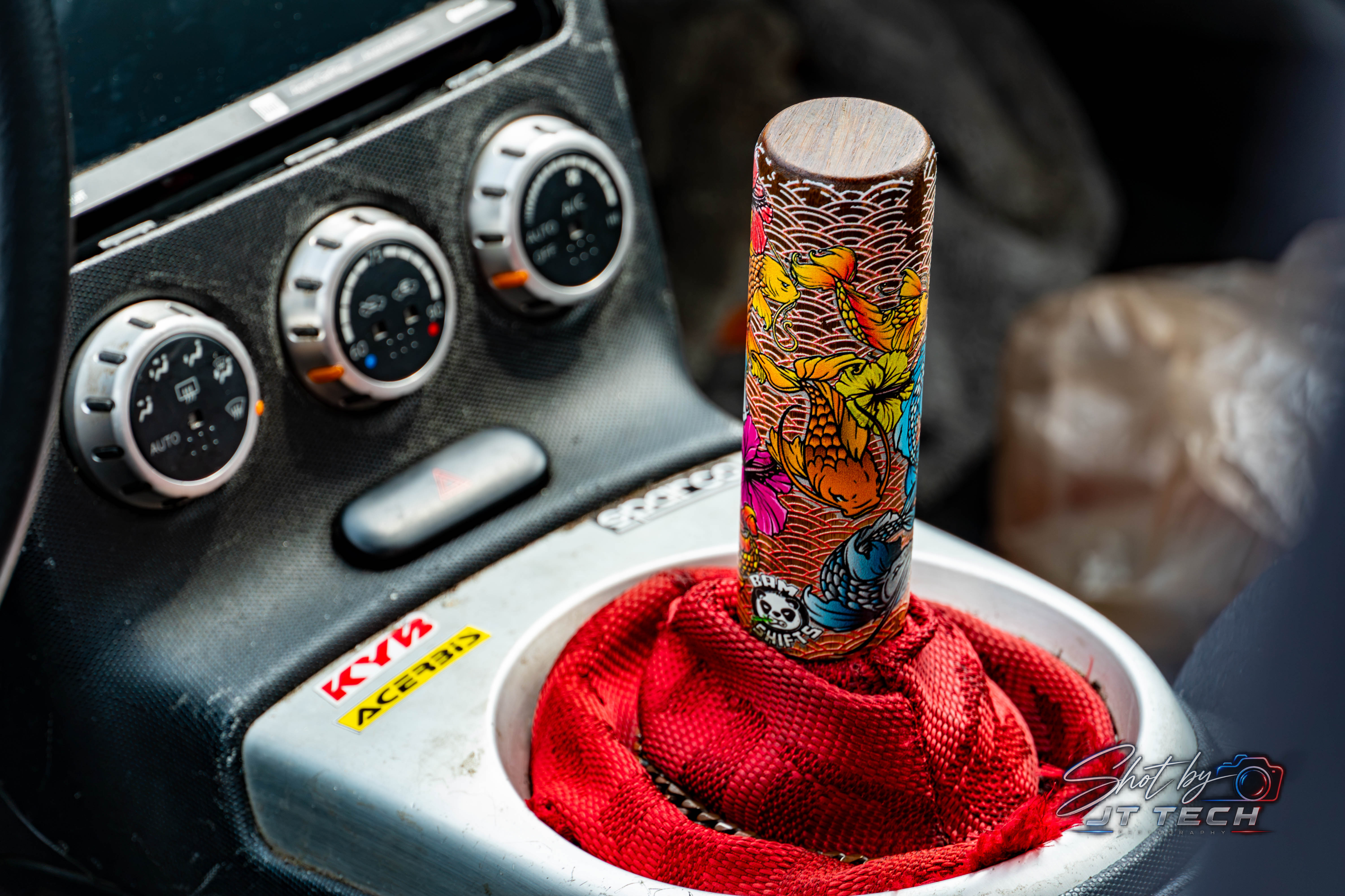 Car interior photography
