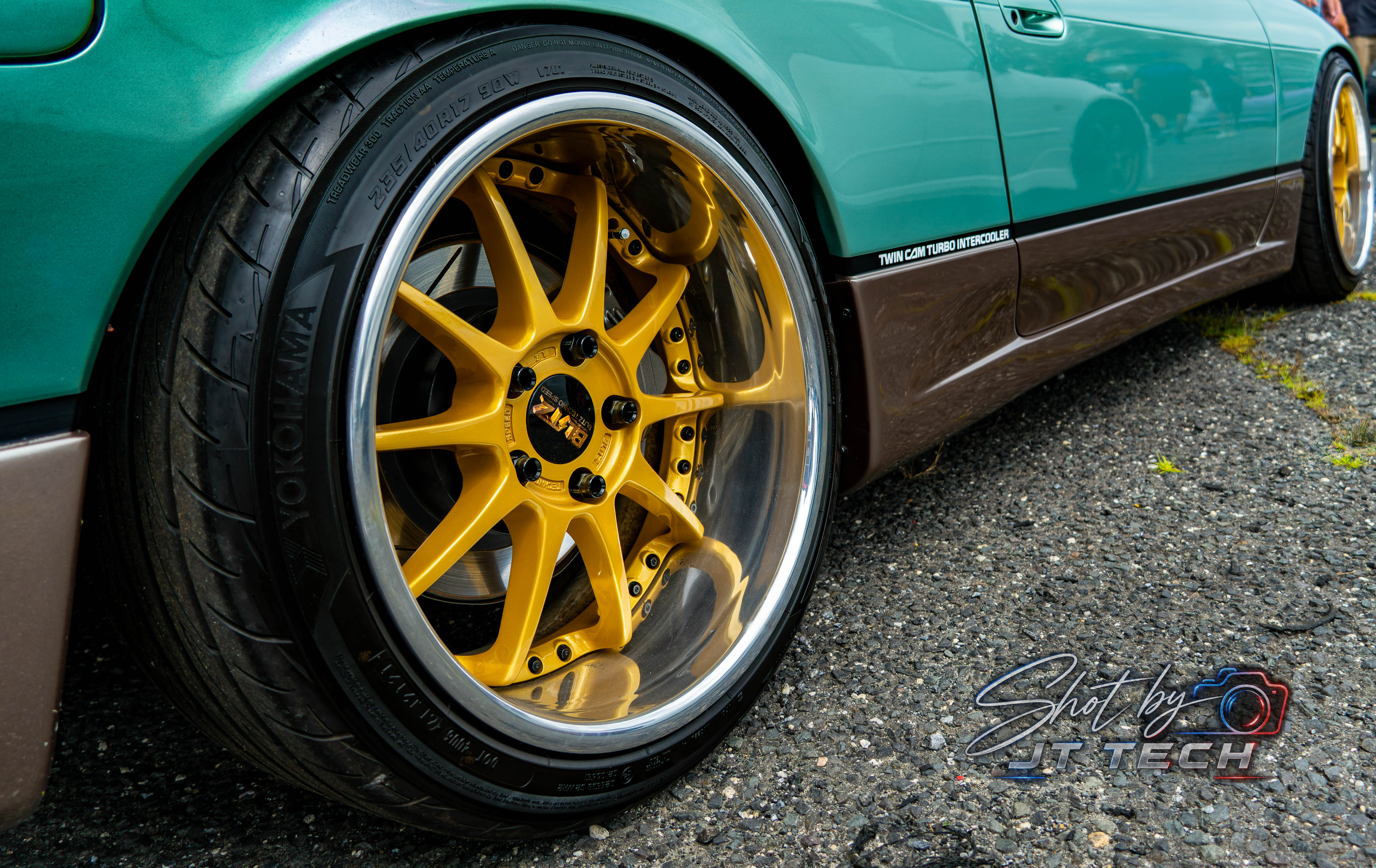 Car wheel photography