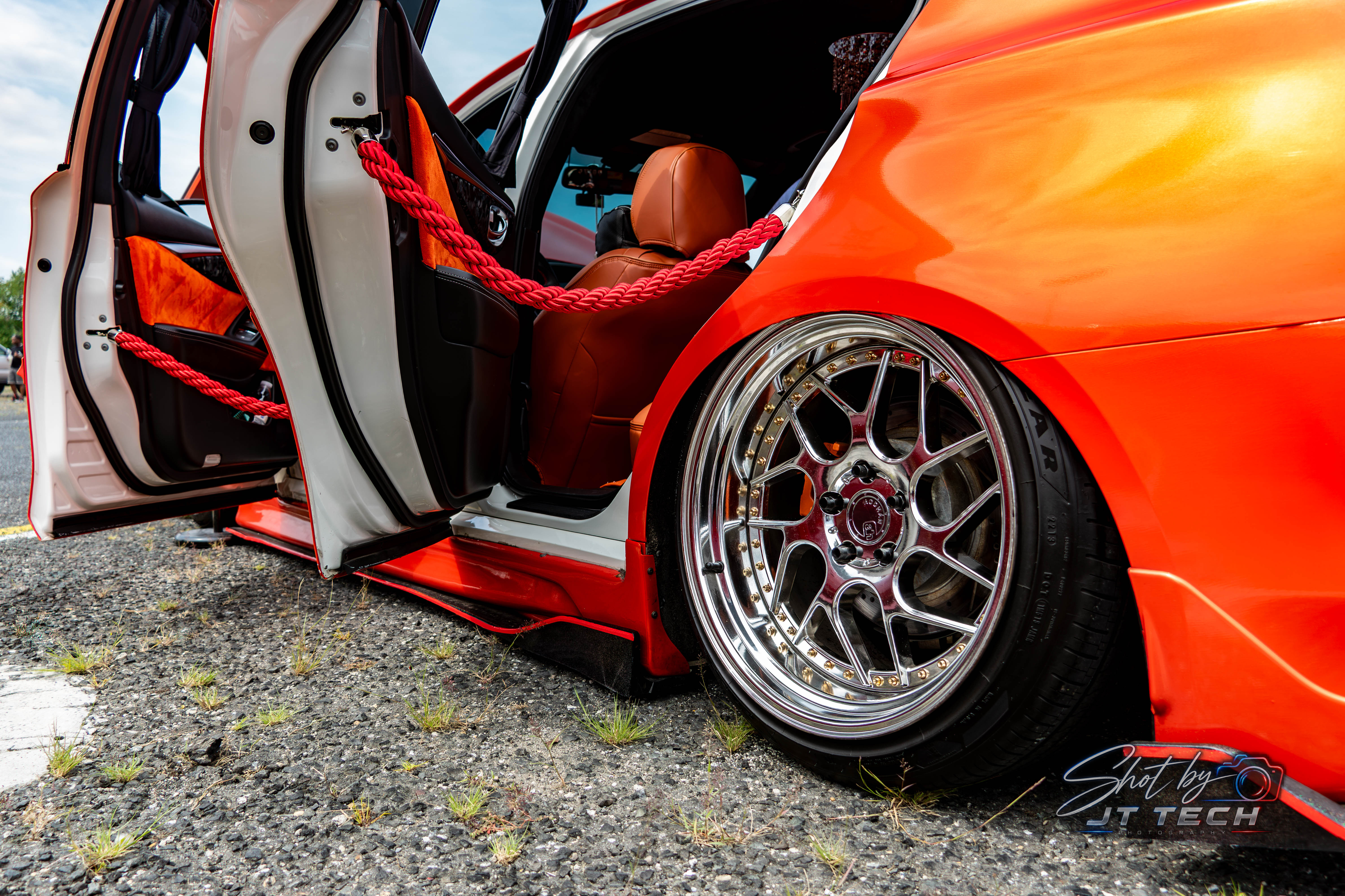 Car wheel photography